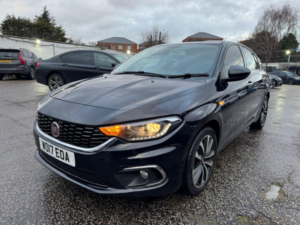 2017 Fiat Tipo 1.3 Multijetii Lounge Euro 6 (s/s) 5dr in Black — image 2