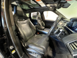 2021 Land Rover Range Rover Sport 5.0 P575 V8 Svr Carbon Edition Auto 4WD Euro 6 (s/s) 5dr in Black — image 4