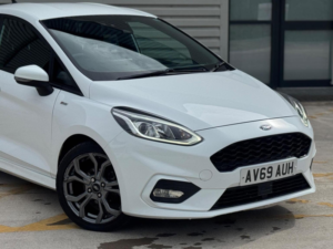 2019 Ford Fiesta 1.0t Ecoboost St-Line Euro 6 (s/s) 5dr in White — image 2