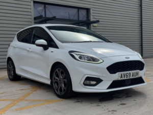 2019 Ford Fiesta 1.0t Ecoboost St-Line Euro 6 (s/s) 5dr in White — image 5