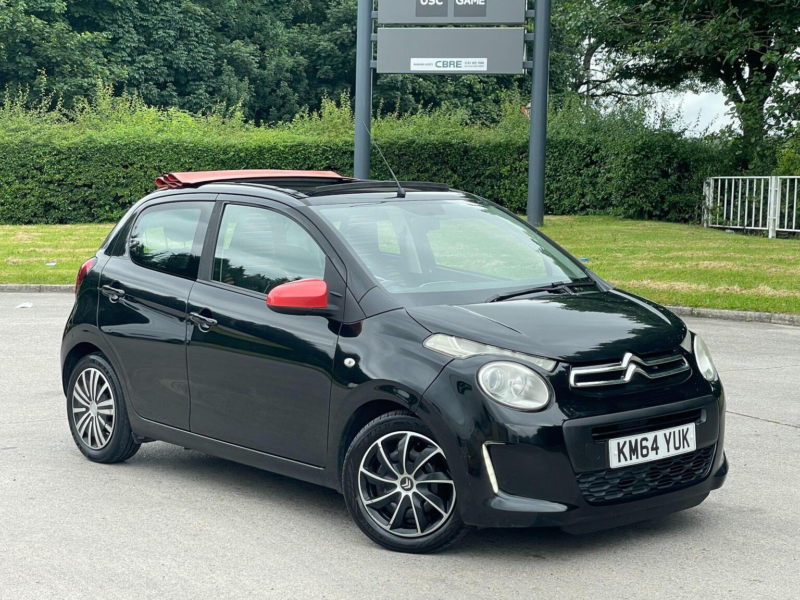 2014 Citroen C1 1.2 Puretech Feel Airscape Euro 5 5dr (euro 5) in Black — image 1