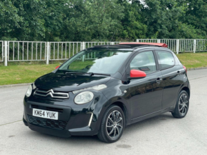 2014 Citroen C1 1.2 Puretech Feel Airscape Euro 5 5dr (euro 5) in Black — image 3