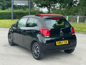 2014 Citroen C1 1.2 Puretech Feel Airscape Euro 5 5dr (euro 5) in Black — image 5