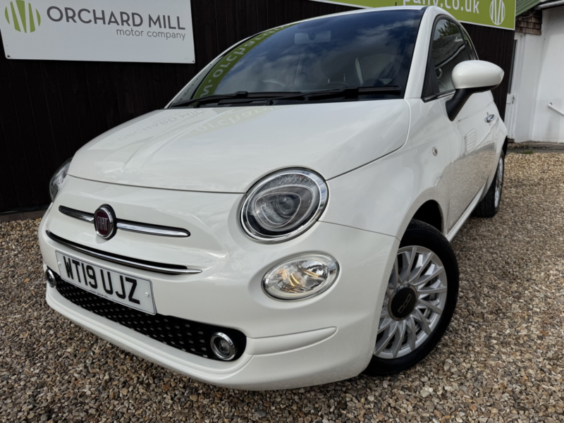 2019 Fiat 500 1.2 1.2 69hp Lounge in White — image 1
