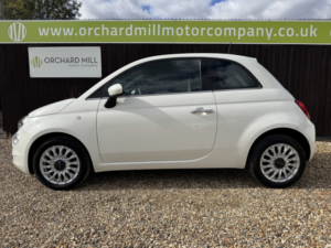 2019 Fiat 500 1.2 1.2 69hp Lounge in White — image 3