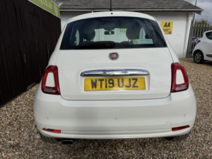 2019 Fiat 500 1.2 1.2 69hp Lounge in White — image 5