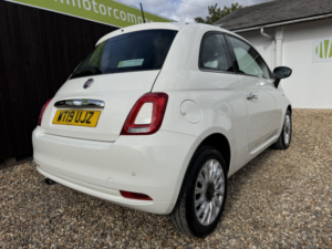 2019 Fiat 500 1.2 1.2 69hp Lounge in White — image 6