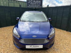 2016 Ford Focus 1.0t Ecoboost Zetec Euro 6 (s/s) 5dr in Blue — image 4