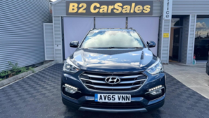 2016 Hyundai Santa Fe 2.2 Crdi Blue Drive Premium Se Auto 4WD Euro 6 (s/s) 5dr (7 Seat) in Blue — image 3