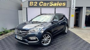 2016 Hyundai Santa Fe 2.2 Crdi Blue Drive Premium Se Auto 4WD Euro 6 (s/s) 5dr (7 Seat) in Blue — image 5