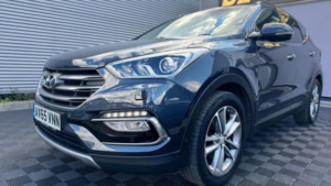 2016 Hyundai Santa Fe 2.2 Crdi Blue Drive Premium Se Auto 4WD Euro 6 (s/s) 5dr (7 Seat) in Blue — image 6