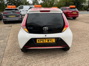 2017 Toyota Aygo 1.0 Vvt-I X-Press Hatchback 5dr Petrol Manual Euro 6 (68 Ps) in White — image 6