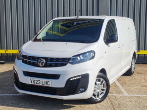 2023 Vauxhall Vivaro Turbo D 2700 Sportive Panel Van 1.5 Manual Diesel in White — image 2