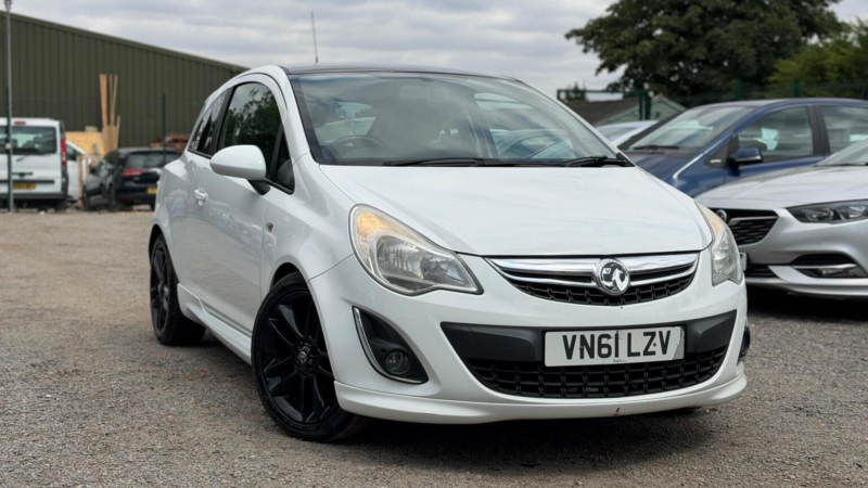 2011 Vauxhall Corsa 1.2 16v Limited Edition Euro 5 3dr in White — image 1