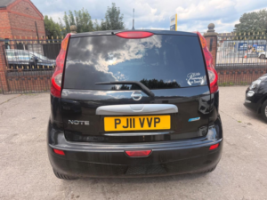 2011 Nissan Note 1.4 16v N-Tec Euro 5 5dr in Black — image 5