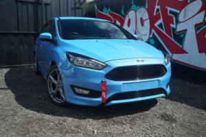 2018 Ford Focus 1.0t Ecoboost St-Line X Hatchback 5dr Petrol Manual Euro 6 (s/s) (140 Ps) in Blue — image 2