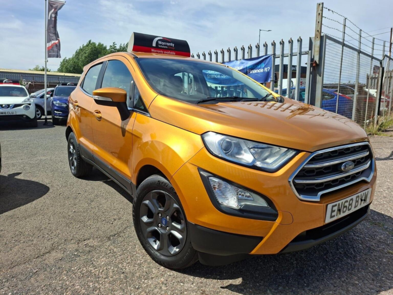 2019 Ford Ecosport 1.5 Ecoblue Zetec Euro 6 (s/s) 5dr in Yellow — image 1