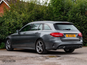 2017 Mercedes-Benz C Class 2.1 C220d Amg Line G-Tronic+ Euro 6 (s/s) 5dr in Grey — image 3
