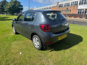2019 Dacia Sandero 0.9 Tce Comfort Hatchback 5dr Petrol Manual Euro 6 (s/s) (90 Ps) in Grey — image 3