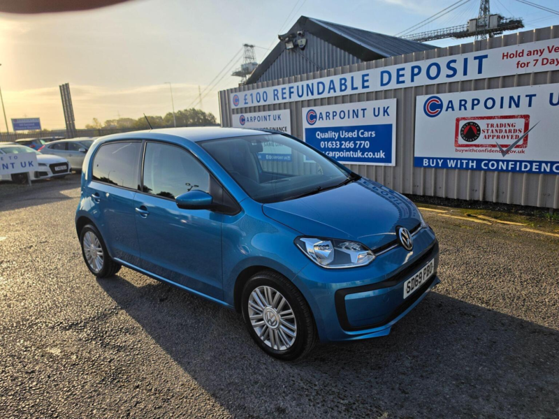 2019 Volkswagen Up! 1.0 Move Up! Euro 6 (s/s) 5dr in Blue — image 1