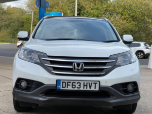 2014 Honda Cr-V 2.2 I-Dtec Ex Auto 4WD Euro 5 5dr in White — image 2