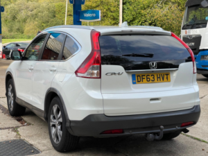 2014 Honda Cr-V 2.2 I-Dtec Ex Auto 4WD Euro 5 5dr in White — image 4