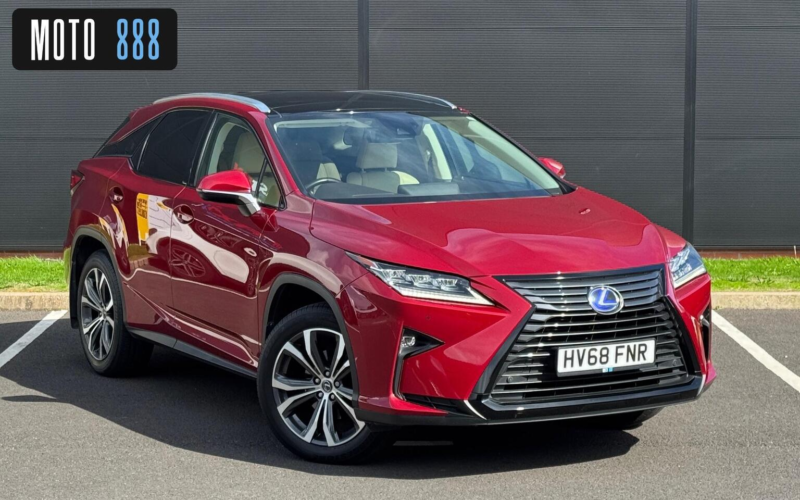 2018 Lexus Rx 3.5 450h V6 Luxury CVT 4WD Euro 6 (s/s) 5dr in Red — image 1