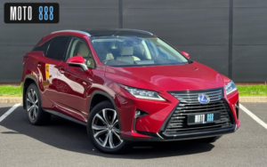 2018 Lexus Rx 3.5 450h V6 Luxury CVT 4WD Euro 6 (s/s) 5dr in Red — image 2