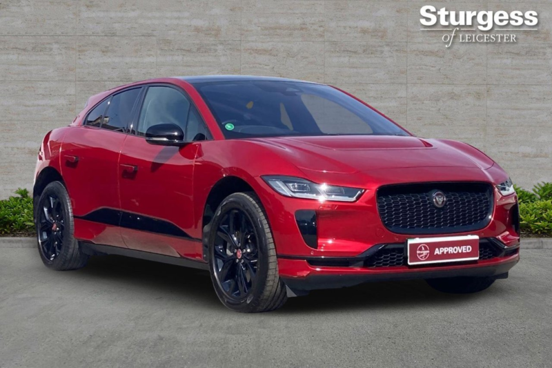 2021 Jaguar I-Pace 400 90kwh Black Auto 4WD 5dr in Red — image 1