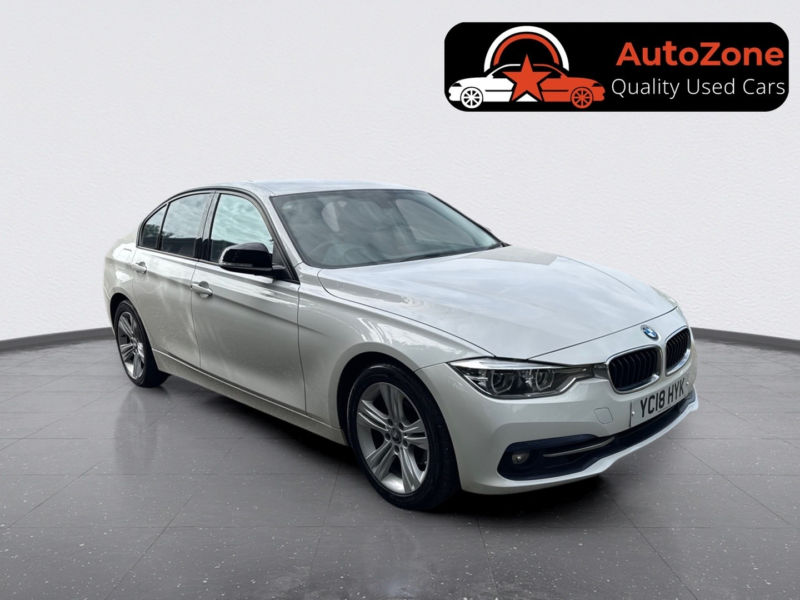 2018 BMW 3 Series 2.0 320i Sport Saloon in White — image 1