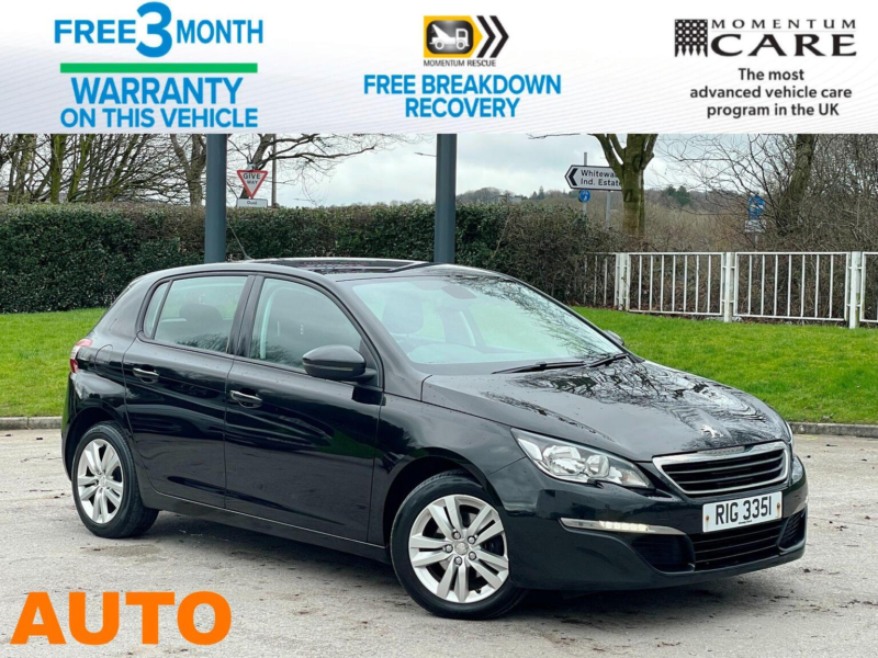 2016 Peugeot 308 2.0 Bluehdi Allure Auto Euro 6 (s/s) 5dr in Black — image 1