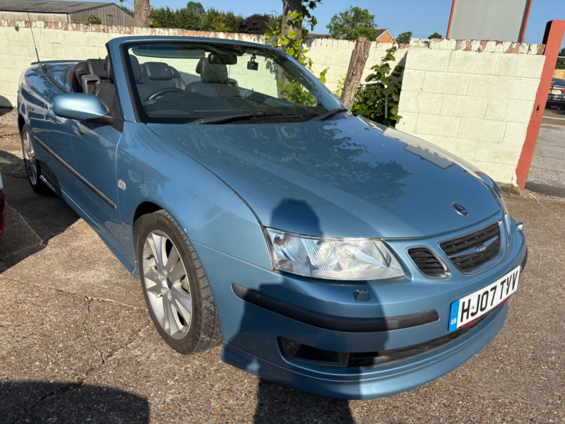 2007 Saab 9-3 2.8t Aero Anniversary 2dr Auto in Blue — image 1