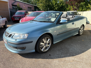 2007 Saab 9-3 2.8t Aero Anniversary 2dr Auto in Blue — image 4