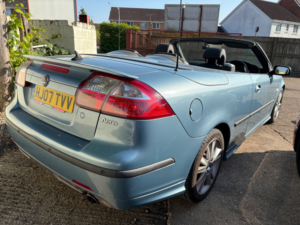 2007 Saab 9-3 2.8t Aero Anniversary 2dr Auto in Blue — image 6