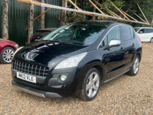 2012 Peugeot 3008 1.6 Vti Allure Euro 5 5dr in Black — image 3