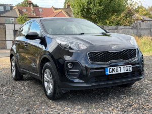 2017 Kia Sportage 1.6 Gdi 1 Euro 6 (s/s) 5dr in Black — image 6
