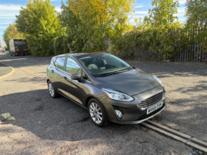 2019 Ford Fiesta 1.0t Ecoboost Titanium Auto Euro 6 (s/s) 5dr in Grey — image 3