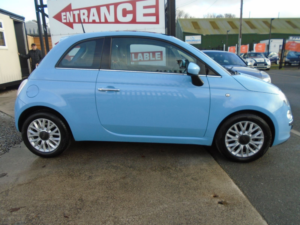 2014 Fiat 500 Lounge in Blue — image 2