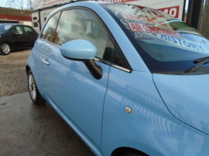 2014 Fiat 500 Lounge in Blue — image 4