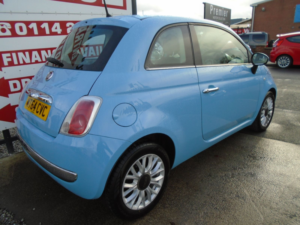 2014 Fiat 500 Lounge in Blue — image 5