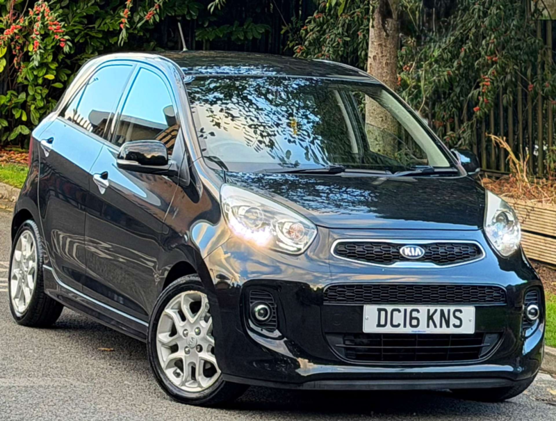 2016 Kia Picanto 1.25 Ecodynamics 3 Hatchback 5dr Petrol Manual Euro 5 (s/s) (84 Bhp) in Black — image 1