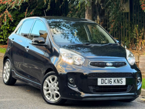 2016 Kia Picanto 1.25 Ecodynamics 3 Hatchback 5dr Petrol Manual Euro 5 (s/s) (84 Bhp) in Black — image 3