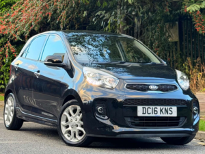 2016 Kia Picanto 1.25 Ecodynamics 3 Hatchback 5dr Petrol Manual Euro 5 (s/s) (84 Bhp) in Black — image 4