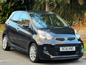 2016 Kia Picanto 1.25 Ecodynamics 3 Hatchback 5dr Petrol Manual Euro 5 (s/s) (84 Bhp) in Black — image 5
