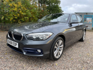 2018 BMW 1 Series 1.5 118i Sport Hatchback 5dr Petrol Manual Euro 6 (s/s) (136 Ps) in Grey — image 2