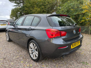 2018 BMW 1 Series 1.5 118i Sport Hatchback 5dr Petrol Manual Euro 6 (s/s) (136 Ps) in Grey — image 4