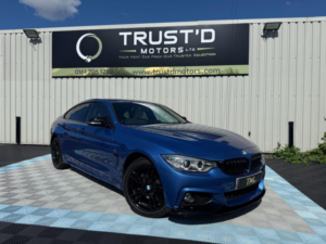2016 BMW 4 Series Gran Coupe 3.0 430d M Sport Auto Xdrive Euro 6 (s/s) 5dr in Blue — image 4