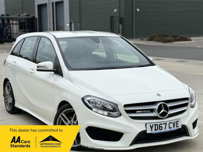 2018 Mercedes-Benz B Class 1.5 B180d Amg Line Euro 6 (s/s) 5dr in White — image 1