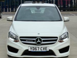2018 Mercedes-Benz B Class 1.5 B180d Amg Line Euro 6 (s/s) 5dr in White — image 4