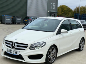2018 Mercedes-Benz B Class 1.5 B180d Amg Line Euro 6 (s/s) 5dr in White — image 6